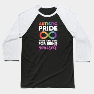 Autistic Pride Day Autism Neurodiversity Infinity Baseball T-Shirt